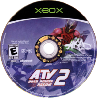ATV Quad Power Racing 2 PAL Xbox PAL box art